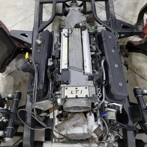 Motor LT1 V 8 mult ponto Corvette C 4 C/ Câmbio Automático 4L60E