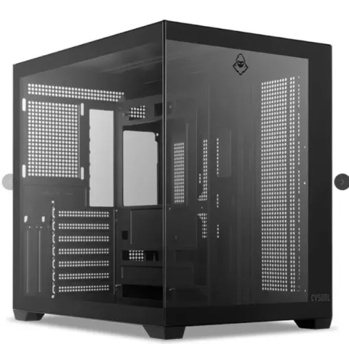 Gabinete Gamer CV500, ATX grande, lateral em vidro, novo, lacrado, com garantia!