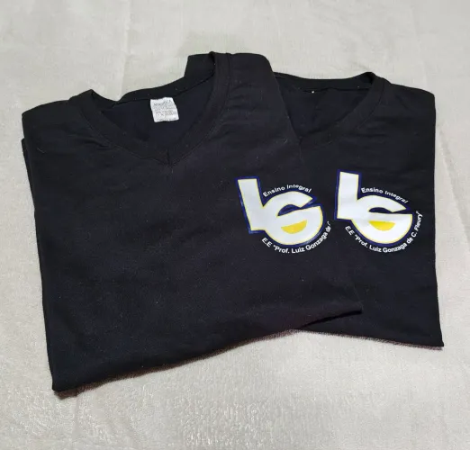 Camiseta do Uniforme Escola Estadual Professor Luiz Gonzaga de Camargo Fleury Sorocaba