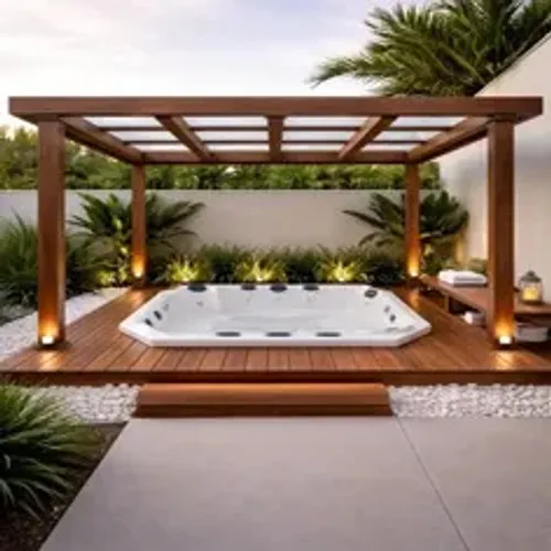 SPA VANCOUVER 2,90 X 2,20 X 1,00 10 Lugares  10 Jatos Grandes 10 mini jatos 