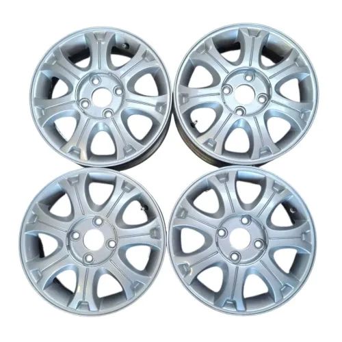 Jogo Roda Aro 14 4x100 7 Raios Chery Face 2010 a 2015