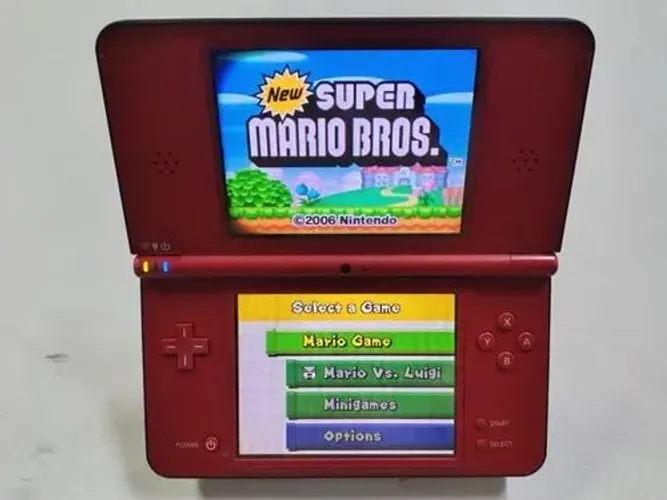 Nintendo ds xl edição especial Mário bros 25 anos