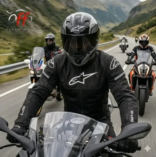 Jaqueta Alpinestars de verão (ventilada)