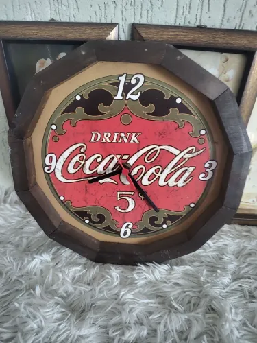 Relógio Coca cola