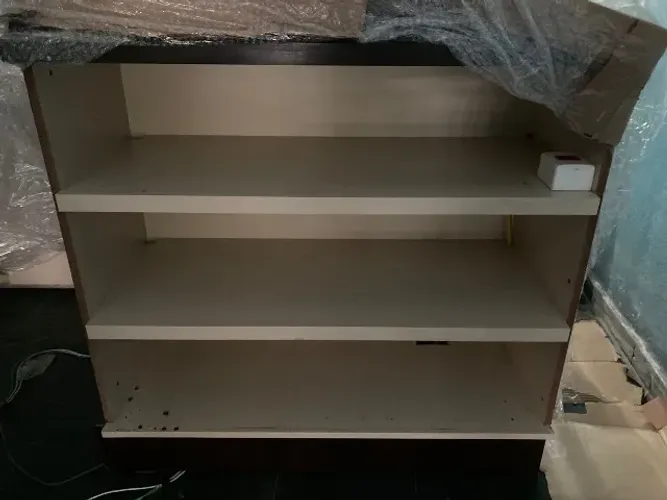 Armários e bancadas