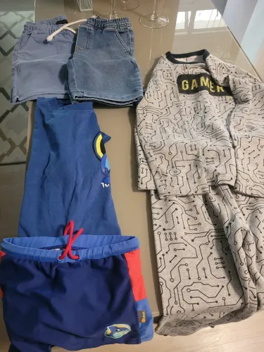 Lote roupa menino 06 anos