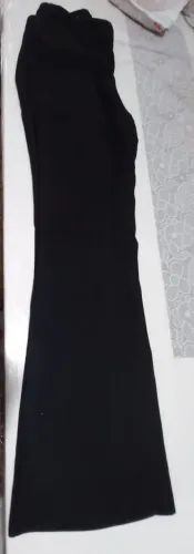 Calça feminina preta alfaiataria Zara tamanho 38