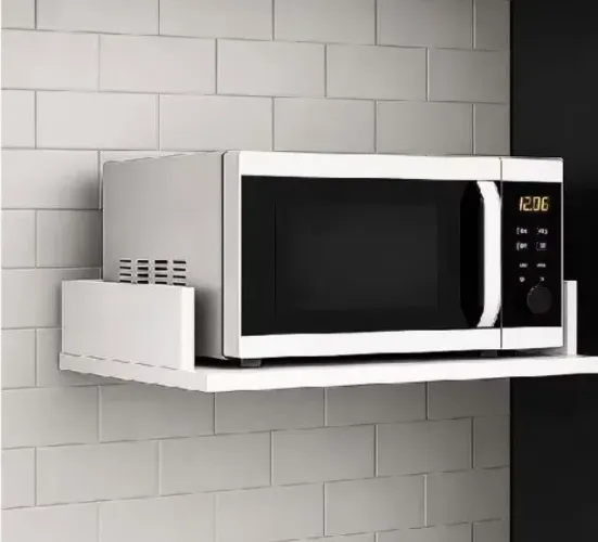 Suporte de Microondas Forno Nicho MDF decoração de Ambientes
