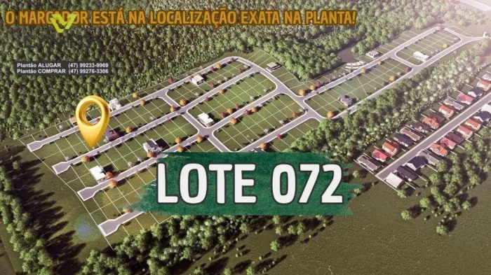 Terreno no Loteamento Vale das Figueiras em Gaspar-SC à VENDA