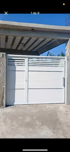PORTÕES DE GARAGEM EM ALUMÍNIO.COM INSTALAÇÃO.