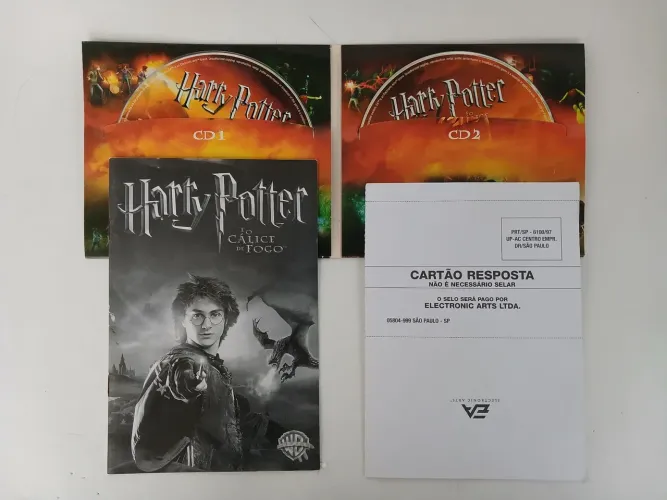 Big box para PC Harry Potter e o Cálice de fogo, jogo completo