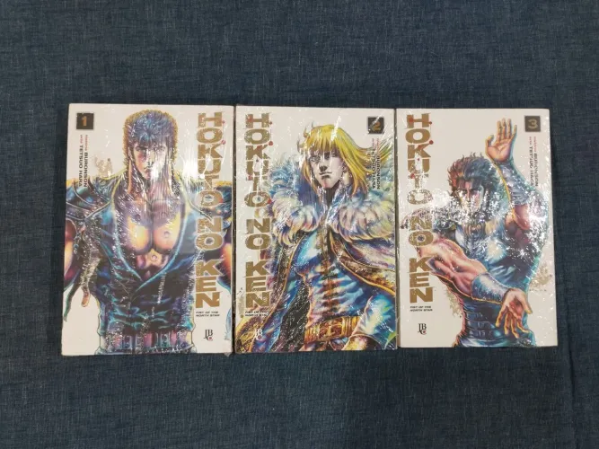 Pacote Hokuto no ken N° 01 ao 03