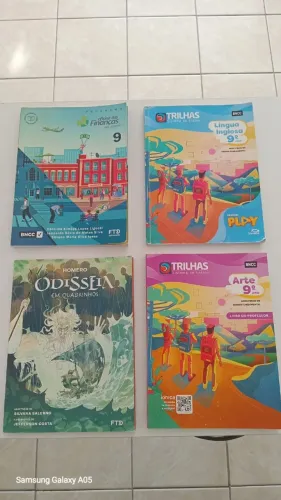 Livros Didáticos Editora FTD 9° ano