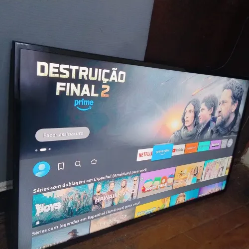 TV SAMSUNG 60 POLEGADAS FULL HD VAI COM FIRE STICK 