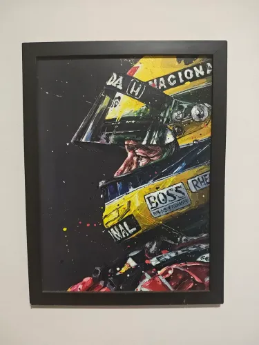Quadro Ayrton Senna 