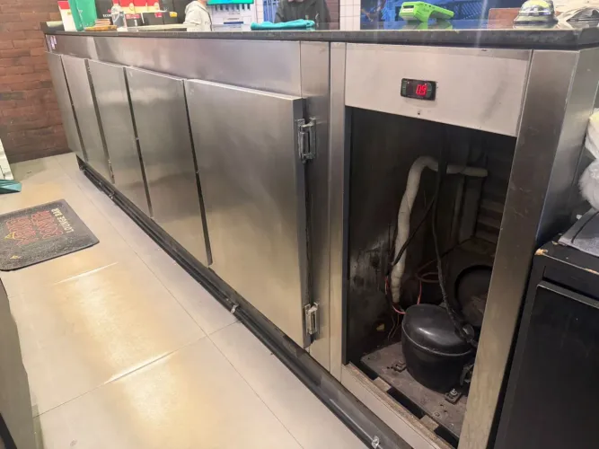 Balcão refrigerado 4 metros