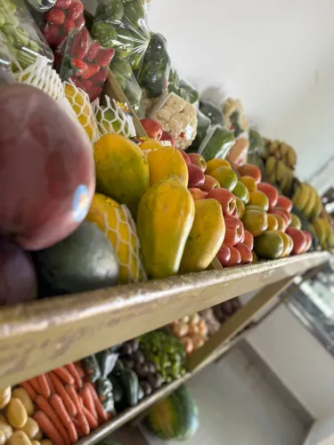 Vende banca espositora de verduras