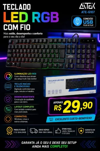 Teclado Gamer