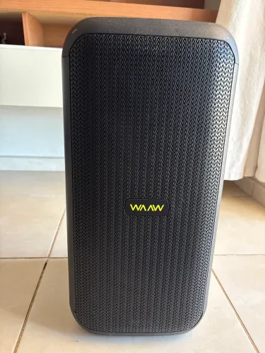 Caixa de Som Bluetooth WAAW By Alok Infinite 200 160W RMS com Show de LEDs