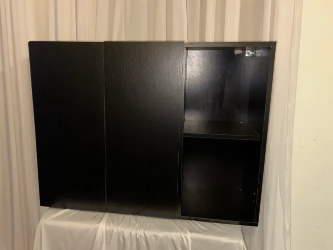 Balcão buffet MDF Preto