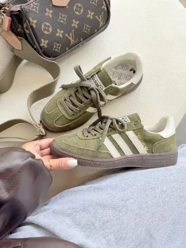 Tênis Adidas Spezial Couro Feminino Importado Cor: Verde Musgo - Disponível 34 AO 39
