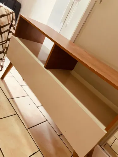 Rack Bancada para TV Estilo Luís XV Retrô - Portas