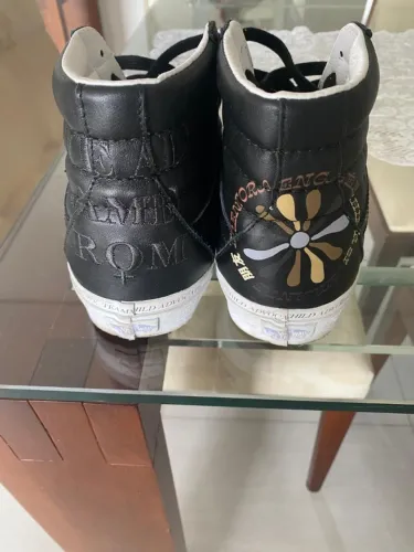 Vans Sk8-Hi Divine Energy - Couro Premium - Usado 1x (Estado de Novo)
