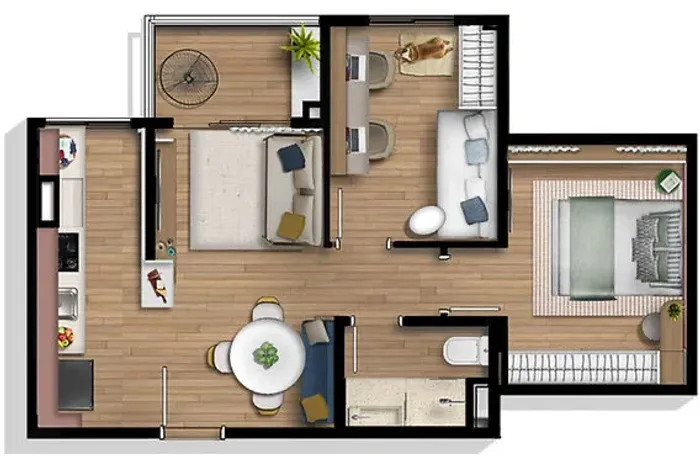 Planta humanizada