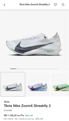 TÊNIS NIKE CORREDOR