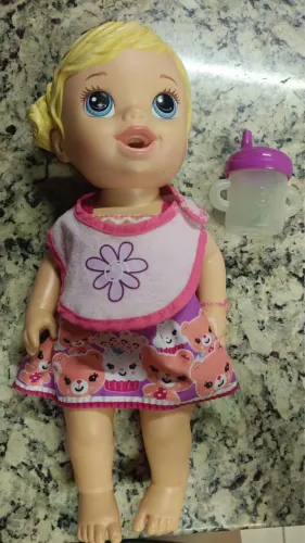 Boneca baby alive hora do chá