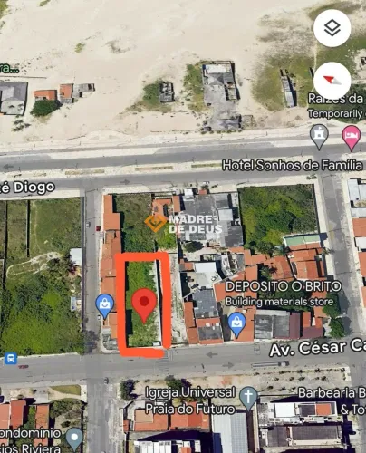 Terreno á Venda na Praia do Futuro