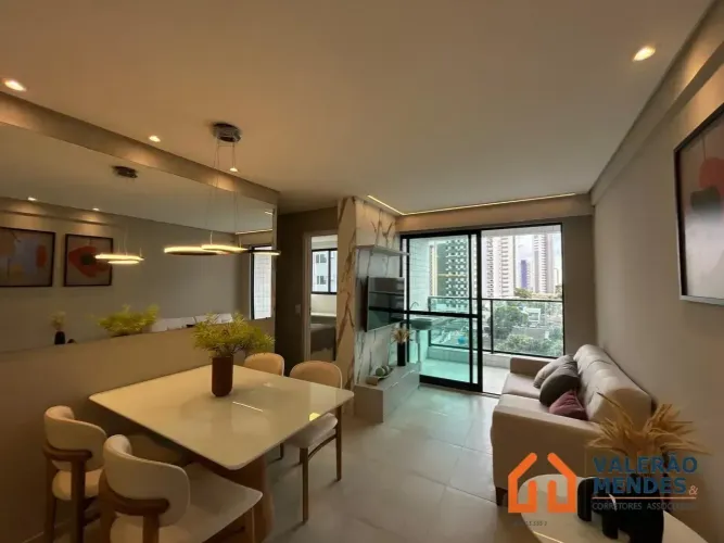 Lindo apartamento na Torre no Edf. Carmen Maria | 2 quartos 1 suíte 50 m² | Lançamento.