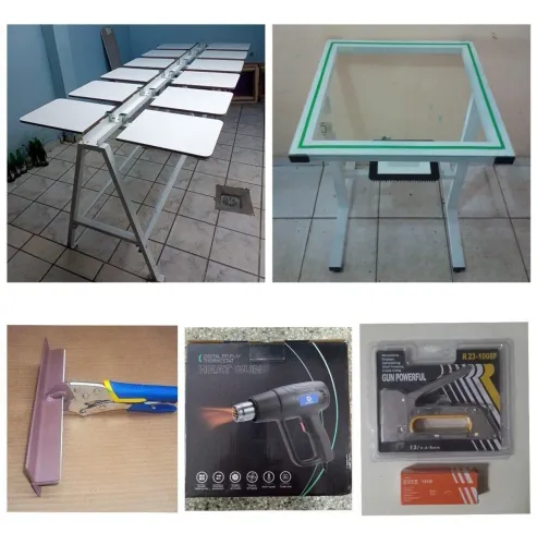 STUDIO SERIGRAFICO PARA IMPRESSÃO DE CAMISETAS COMPLETO PRONTO PARA USAR ACEITAMOS CARTÃO