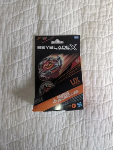 Beyblade X Hammer Incendio 3-70H - Oficial Hasbro-Takara Tomy