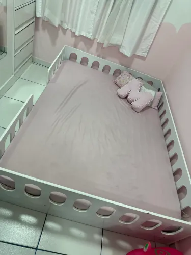 Cama Casal Montessoriana Infantil Helo com colchão