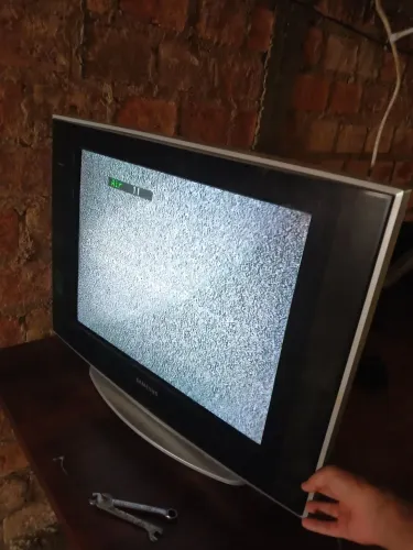TV tubo funcionando 