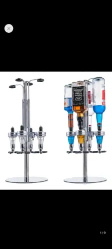 Vendo Dispenser giratório 4 garrafas