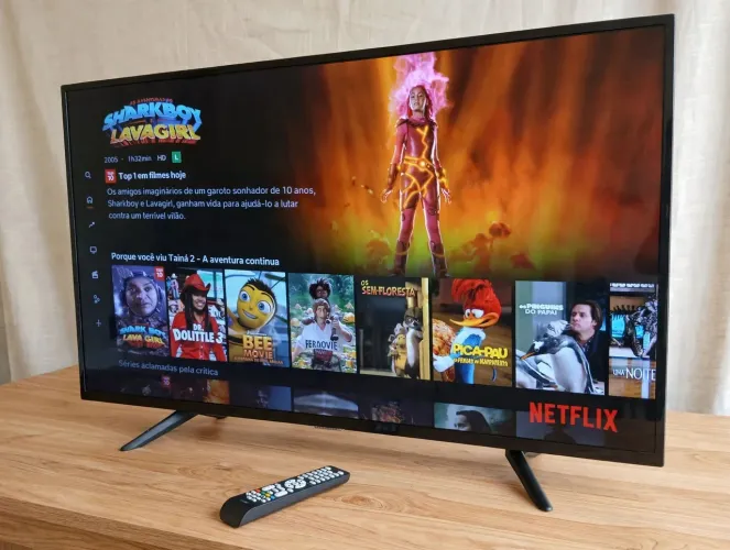 Smart tv de 43 pol perfeita