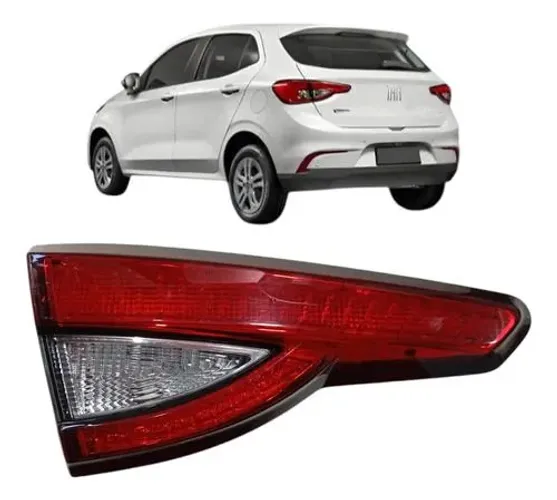Lanterna Esquerda Tampa Traseira Fiat Argo 2017 a 2022