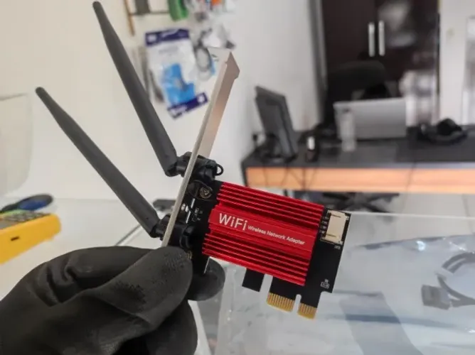 Placa de rede Wi-fi 1200 Mbps