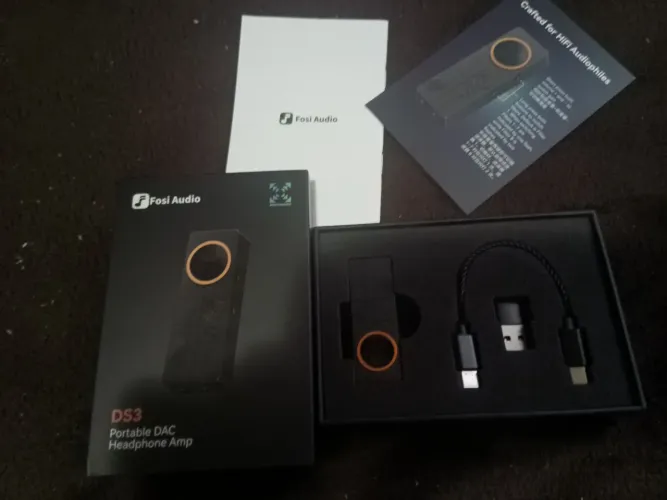 Dac/amplificador Fosi DS3, novo