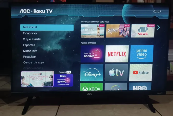TV SMART AOC 32 ROKU