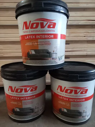 Vendo Tinta Ipermeabilizantes Latex interior contém antimofo lata com 18 litros cor branca