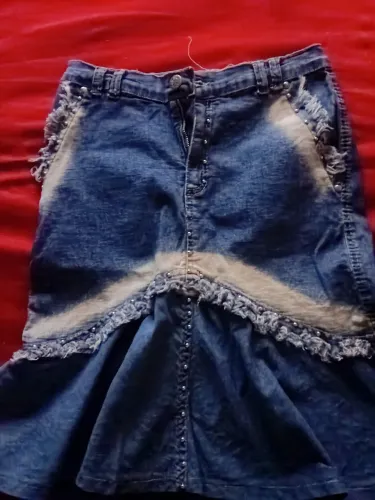 Saia jeans M