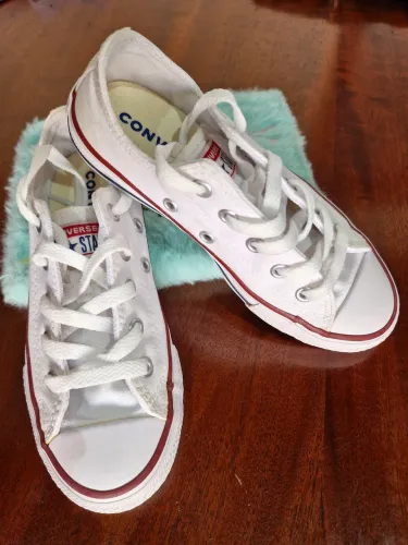 All Star branco menina MUITO NOVO