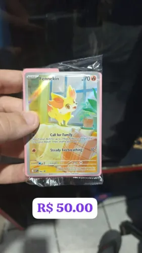 Carta pokémon fennekie TCG