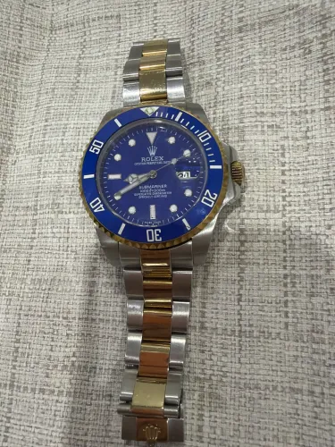Rolex automático vidro de safira 