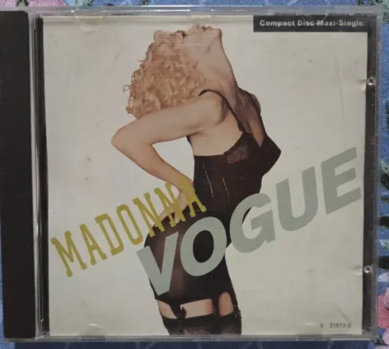 CD SINGLE MADONNA VOGUE USADO