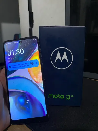 Moto G22 Novo Aceito cartão 