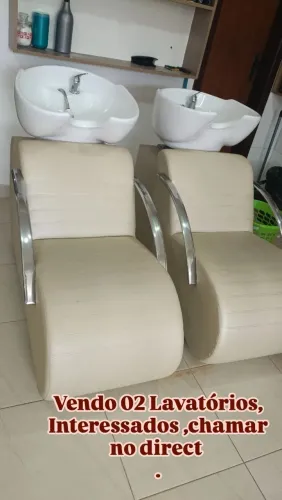 Lavatório de cabelo